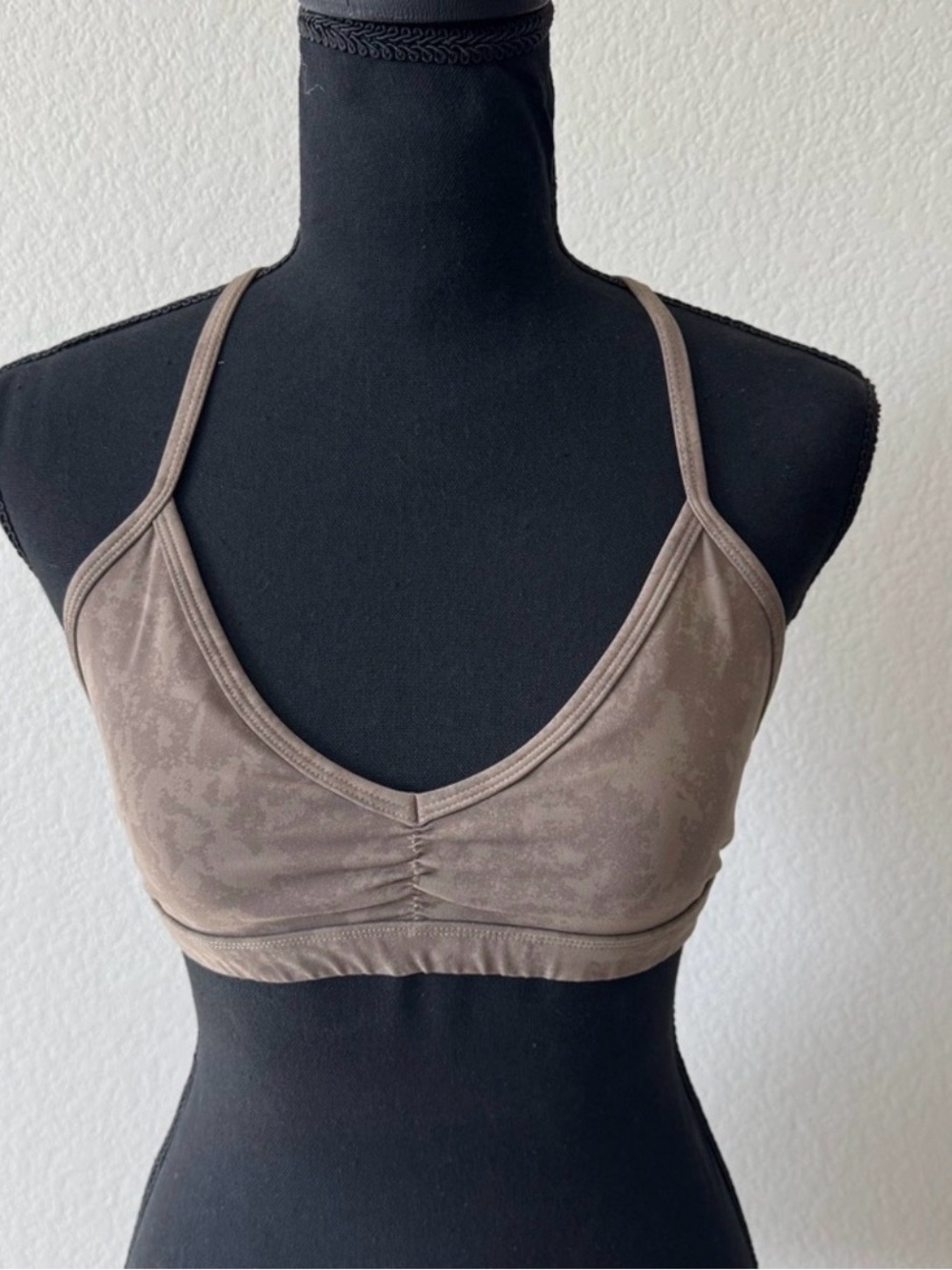 Aurola Khaki Brown Minimal Bra